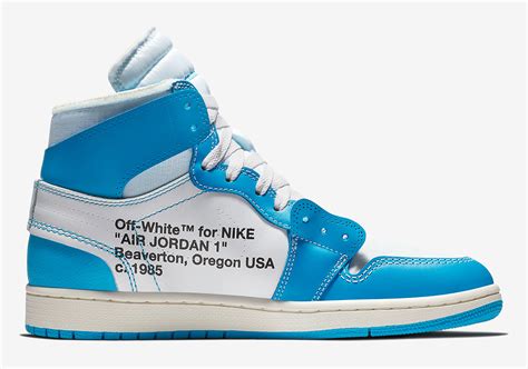 jordan 1 off white unc replica
